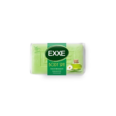 EXXE Туалетное мыло Body SPA Банное 160г Алоэ и Витамин Е