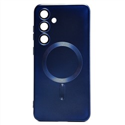 Чехол-накладка - SM020 Matte SafeMag для "Samsung Galaxy S24+" (dark blue) (228120)