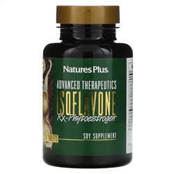 Nature's Plus, Advanced Therapeutics, Isoflavone Rx-Phytoestrogen, озофлавоны сои, 30 таблеток
