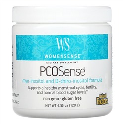 Natural Factors, Womensense, PCOSense, 4.55 oz ( 129 g)