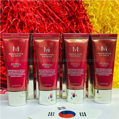 ББ крем Missha M Perfect Cover BB Cream SPF42/PA+++ #23 20ml (13)