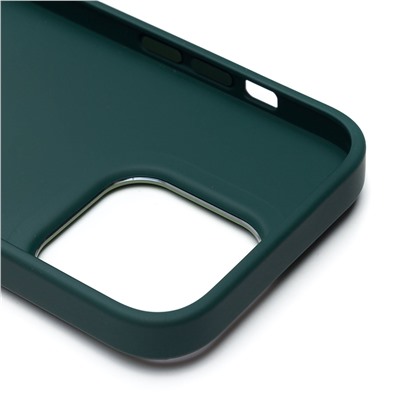 Чехол-накладка - SC311 для "Apple iPhone 14 Pro" (dark green) (210224)