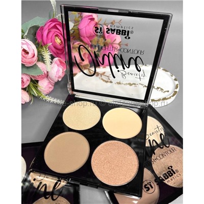 Скульпторы для лица SABBI Online Highlighter+Contour 3 штуки