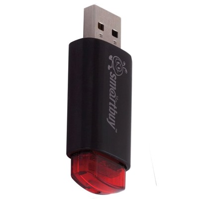 Флэш накопитель USB  4 Гб Smart Buy Click (black)