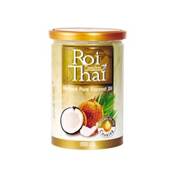Масло кокосовое 100%, рафинированное Roi Thai, 600 мл