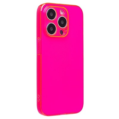 Чехол-накладка - SC344 для "Apple iPhone 15 Pro" (transparent/pink) (232008)