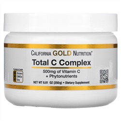 California Gold Nutrition, Total C Powder, 8.81 oz (250 g)