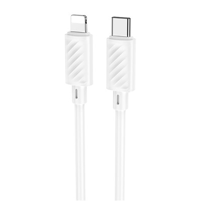 Кабель Type-C - Apple lightning Hoco X88 (повр.уп.) 20W 100см 3A  (white)