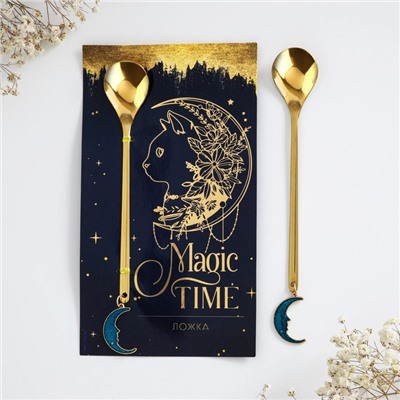 Ложка с подвесом «Magic time», 3 х 15 см.