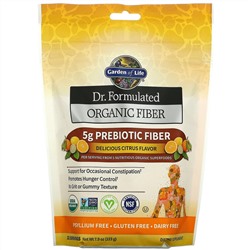 Garden of Life, Dr. Formulated Organic Fiber, Citrus, 7.9 oz (223 g)