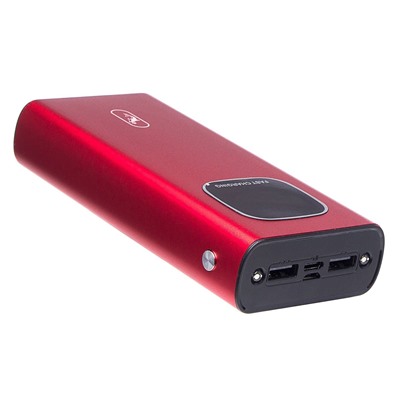 Внешний аккумулятор SKYDOLPHIN SP31 (повр. уп) 20000mAh Micro/Type-C/USB*2 (red)