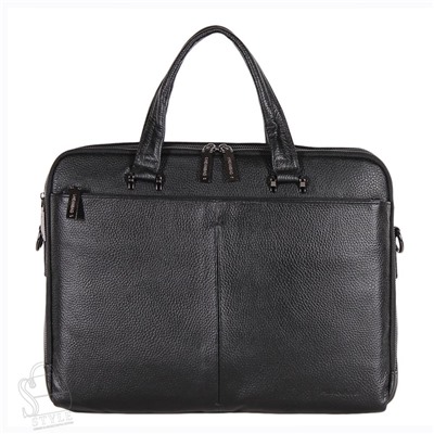 Портфель мужской кожаный 8124-5H black Heanbag