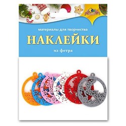 Декоративные наклейки из ФЕТРА "Олень" С3740 АппликА
