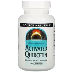 Source Naturals, Активированный кверцетин, 100 капсул