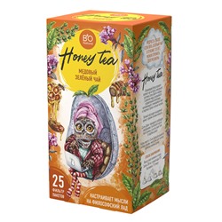 Чай зелёный "Honey tea" Bio National, 25 шт