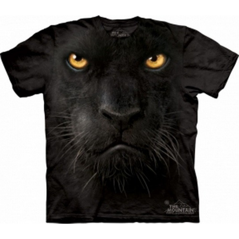 Мужская футболка 3d пантера XS