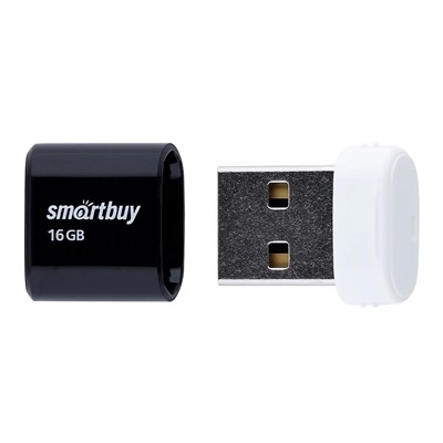 Флэш накопитель USB 16 Гб Smart Buy Lara (black)