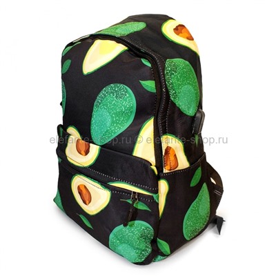 Рюкзак Avocado R004 with USB Black