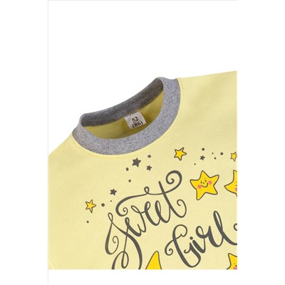 Пижама детская светло-желтая 800п
