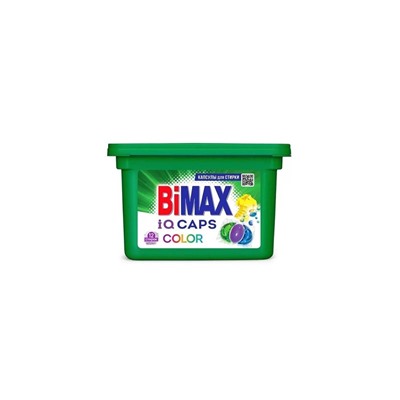Bimax Капсулы для стирки Color сила цвета 12капсул