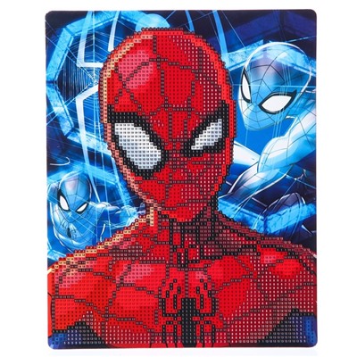 Алмазная мозаика, 20 х 25 см, Человек-паук