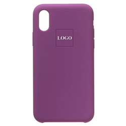Чехол-накладка [ORG] Soft Touch для "Apple iPhone X/iPhone XS" (violet)