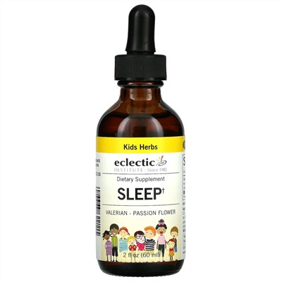 Eclectic Institute, Kids Herbs, Sleep,  2 fl oz (60 ml)