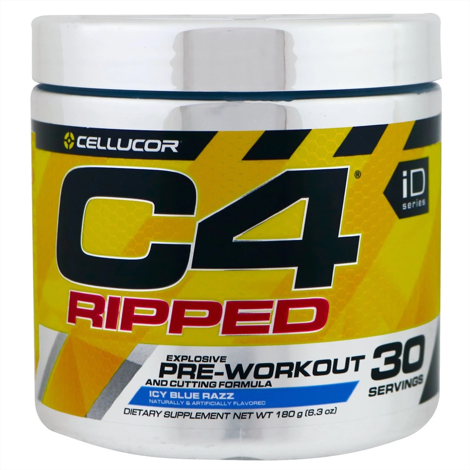 Cellucor, C4 Ripped взрывная сила, предтренировочный комплекс, ледяная голу...