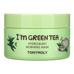 Tony Moly, I'm Green Tea, Hydro-Burst Morning Beauty Mask, 3.52 oz (100 g)