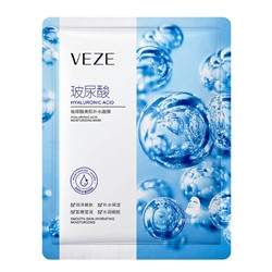 VEZE, Увлажняющая Маска для лица с Гиалуроновой кислотой Hyaluronic Acid Moisturizing Mask, 25г