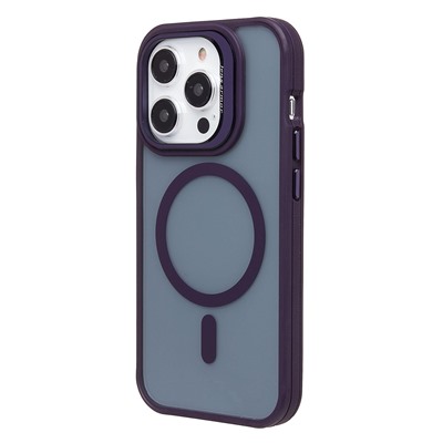 Чехол-накладка - SM026 SafeMag для "Apple iPhone 14 Pro" (dark violet) (232169)