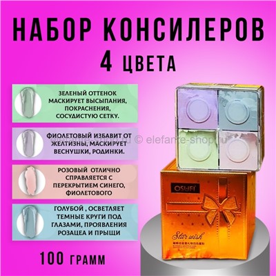 Набор консилеров OSUFI Concealer 4in1 100g (52)