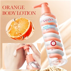Увлажняющий лосьон для тела с экстрактом цитруса SADOER Blood Orange Marshmallow Body Lotion, 200 гр.