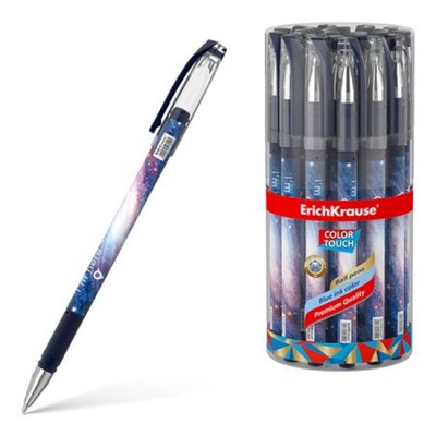 Ручка шариковая ColorTouch Stick Space синяя 0.7мм 56049 ErichKrause