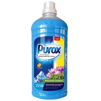 Ополаскиватель для белья Purox Mountain Flowers CLOVIN концентрат Горные цветы 1,8л, 934500