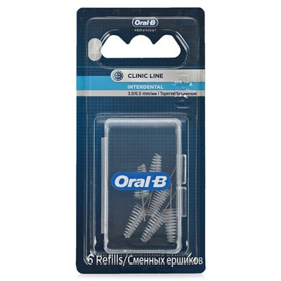 Ершики Oral-B Interdental конические для удаления зубного налета, 6 шт