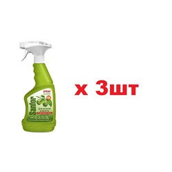 Sanfor ECO Чистящее средство для ванной комнаты 500мл Зеленый цитрус 3шт