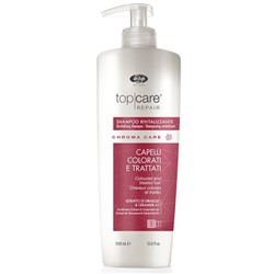 Шампунь оживляющий для окрашенных волос Lisap Milano Chroma Care Revitalizing Shampoo 1000 мл