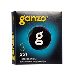 Презервативы  GANZO XXL, увеличенного размера, 3 шт