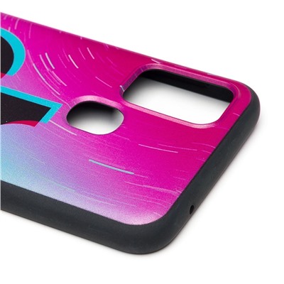 Чехол-накладка - SC220 для "Samsung SM-M315 Galaxy M31" (001) (pink/turquoise)