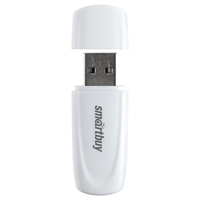 Флэш накопитель USB 32 Гб Smart Buy Scout (white)