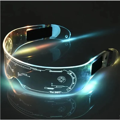 Светящиеся неоновые Тик-Ток очки для селфи