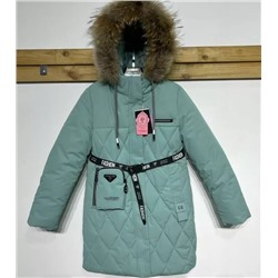арт. HM-868 Пальто зимнее для девочки 140-164