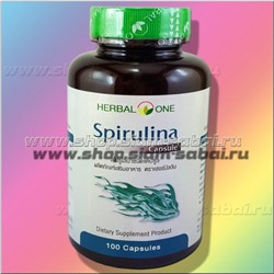 Спирулина 100 капсул Herbal One