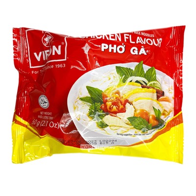 Лапша б/п рисовая со вкусом курицы Фо Pho Ga Vifon, Вьетнам, 60 г