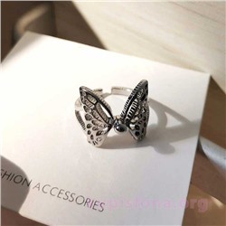 Кольцо «Silver butterfly»