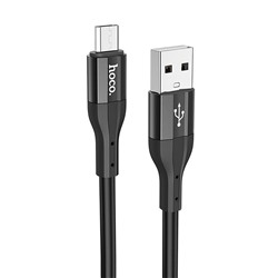 Кабель USB - micro USB Hoco X72 Creator  100см 2,4A  (black)