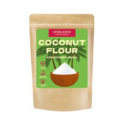 Мука кокосовая / Coconut flour Ufeelgood, 200 г