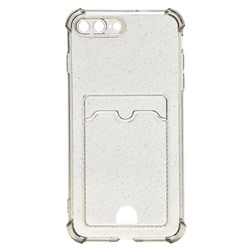 Чехол-накладка - SC300 с картхолдером для "Apple iPhone 7 Plus/iPhone 8 Plus" (black)