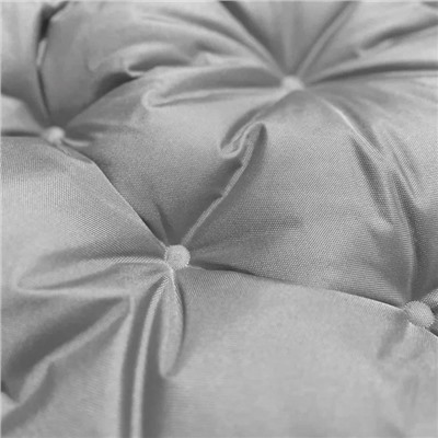 Подушка для качелей «Вилли», диаметр 60 см, цвет светло-серый